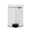 Brabantia Pedalette 5 Liter White -Brabantia 8710755112065