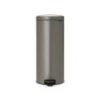 Brabantia Newicon Pedaalemmer 30L Platinum -Brabantia 8710755114441