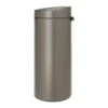 Brabantia Touch Bin New Afvalemmer 30L Platinum -Brabantia 8710755115363 1