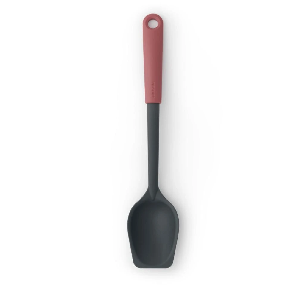 Brabantia Tasty+ Opscheplepel + Schraper Aubergine Rood 3 Brabantia Tasty+ Opscheplepel + Schraper Aubergine Rood