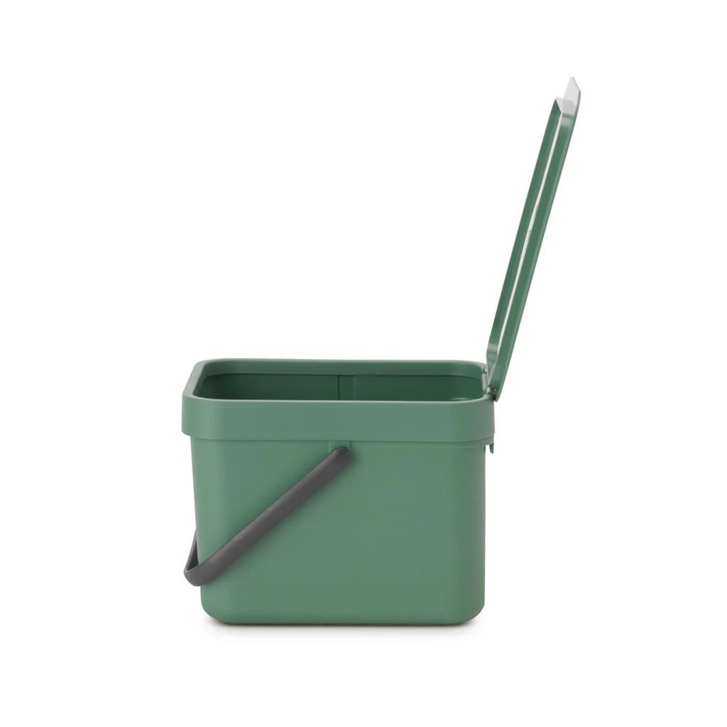 Brabantia Sort & Go Afvalemmer 6L Fir Groen 5 Brabantia Sort & Go Afvalemmer 6L Fir Groen - Afbeelding 3