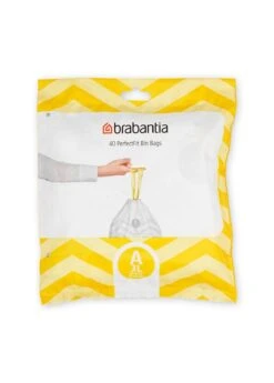Brabantia PerfectFit Afvalzak, Code A, 3L, 40st