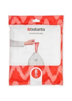 Brabantia PerfectFit Afvalzak, Code B, 5L, 40st