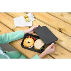 Brabantia Make & Take Lunchbox L Donkergrijs -Brabantia 8710755203060 2