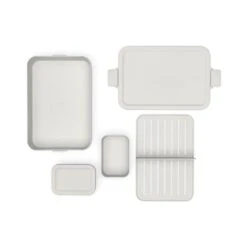 Brabantia Make & Take Bento Lunchbox L Lichtgrijs -Brabantia 8710755203503 2