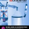 Brabantia Afvalzak Dispenser Pack 10-12 Liter (C), 40 Stuks