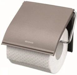 Brabantia ReNew Toiletrolhouder Met Klep Platinum