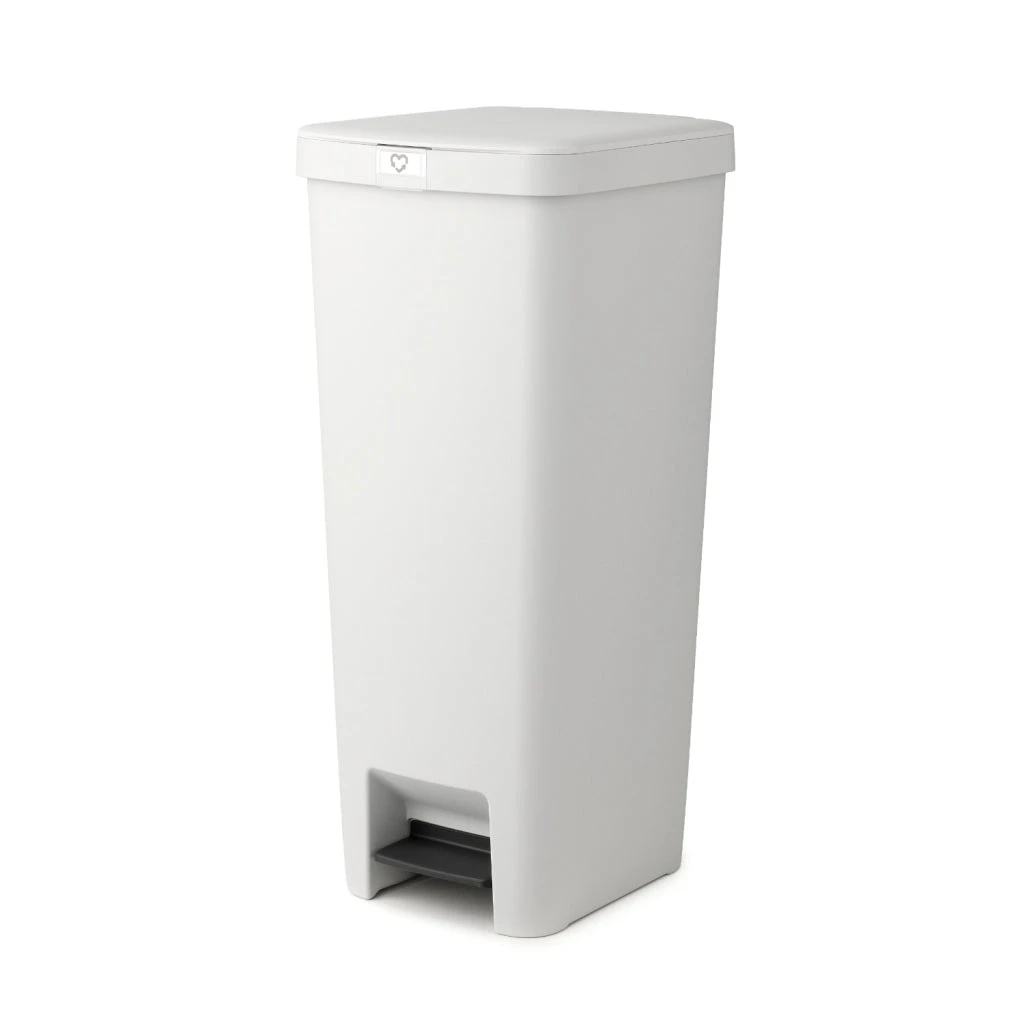 Brabantia Stepup Pedaalemmer 40L Lichtgrijs 3 Brabantia Stepup Pedaalemmer 40L Lichtgrijs