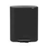 Brabantia Bo Pedaalemmer 2 X 30 Liter Matt Black -Brabantia 88