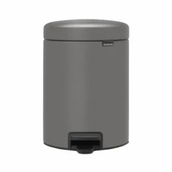 Brabantia Newicon Pedaalemmer 5 Liter Mineral Concrete Grey