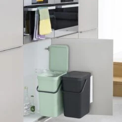 Brabantia Sort & Go Inbouwemmer 2 X 16 L -Brabantia 9432679