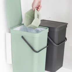 Brabantia Sort & Go Inbouwemmer 2 X 16 L -Brabantia 9432684