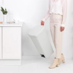 Brabantia StepUp Pedaalemmer 40 Liter - Light Grey -Brabantia 9432716