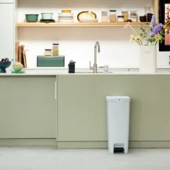 Brabantia StepUp Pedaalemmer 40 Liter - Light Grey -Brabantia 9438456