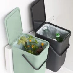 Brabantia Sort & Go Inbouwemmer 2 X 16 L -Brabantia 9440435