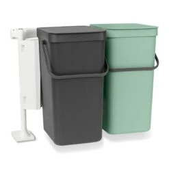 Brabantia Sort & Go Inbouwemmer 2 X 16 L -Brabantia 9455102