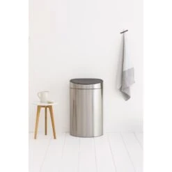 Brabantia Touch Bin Recycle Afvalemmer 10 + 23 L - Vingerafdrukvrij -Brabantia 9456332