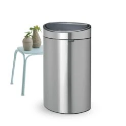 Brabantia Touch Bin Recycle Afvalemmer 10 + 23 L - Vingerafdrukvrij -Brabantia 9456334