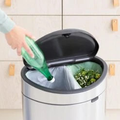 Brabantia Touch Bin Recycle Afvalemmer 10 + 23 L - Vingerafdrukvrij -Brabantia 9456340