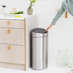 Brabantia Touch Bin Recycle Afvalemmer 10 + 23 L - Vingerafdrukvrij -Brabantia 9456341