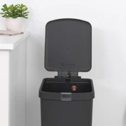 Brabantia StepUp Pedaalemmer 40 Liter - Dark Grey -Brabantia 9458486