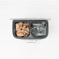 Brabantia Bo Pedaalemmer 2 X 30 L - Mineral Concrete Grey -Brabantia 9462638