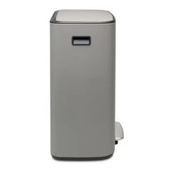 Brabantia Bo Pedaalemmer 2 X 30 L - Mineral Concrete Grey -Brabantia 9462650
