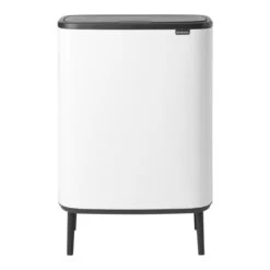 Brabantia Bo Touch Bin Hi Afvalemmer 2 X 30 L - Wit 25 Brabantia Bo Touch Bin Hi Afvalemmer 2 X 30 L - Wit -Brabantia 9463614