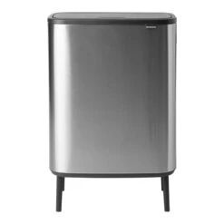 Brabantia Bo Touch Bin Hi Afvalemmer 2 X 30 L - Vingerafdrukvrij 25 Brabantia Bo Touch Bin Hi Afvalemmer 2 X 30 L - Vingerafdrukvrij -Brabantia 9463623