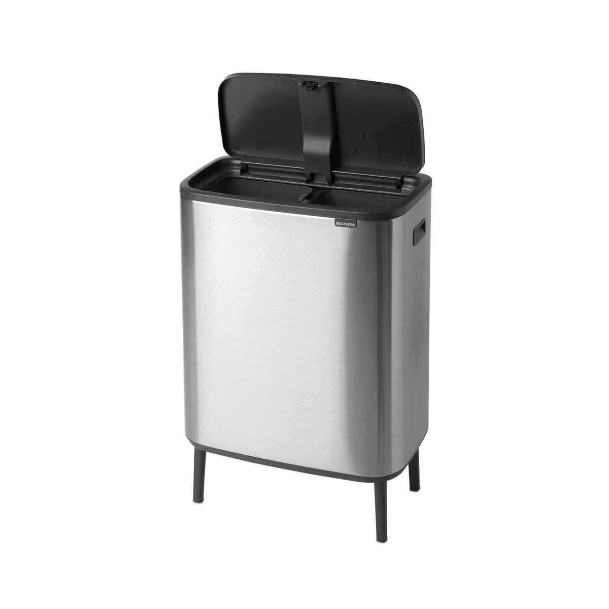 Brabantia Bo Touch Bin Hi Afvalemmer 2 X 30 L - Vingerafdrukvrij 11 Brabantia Bo Touch Bin Hi Afvalemmer 2 X 30 L - Vingerafdrukvrij - Afbeelding 9