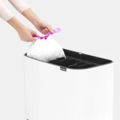 Brabantia Bo Touch Bin Afvalemmer 3 X 11 L - Wit 34 Brabantia Bo Touch Bin Afvalemmer 3 X 11 L - Wit -Brabantia 9463956