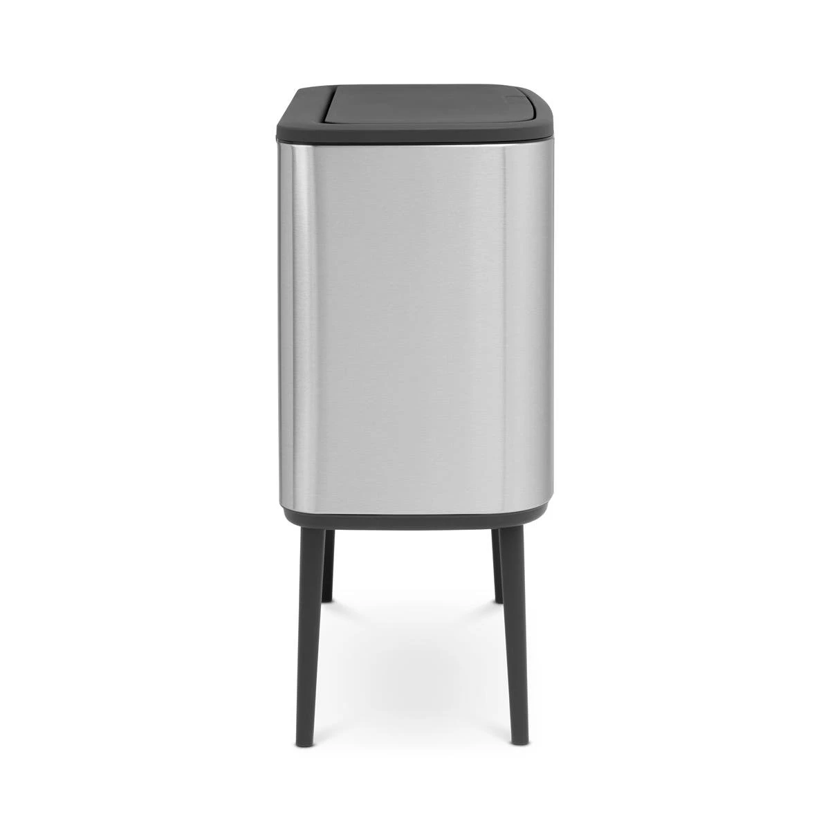 Brabantia Bo Touch Bin Afvalemmer 11 + 23 L - Vingerafdrukvrij - Zilver 8 Brabantia Bo Touch Bin Afvalemmer 11 + 23 L - Vingerafdrukvrij - Zilver - Afbeelding 6