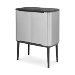 Brabantia Bo Touch Bin Afvalemmer 11 + 23 L - Vingerafdrukvrij - Zilver 28 Brabantia Bo Touch Bin Afvalemmer 11 + 23 L - Vingerafdrukvrij - Zilver -Brabantia 9464034