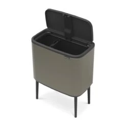 Brabantia Bo Touch Bin Afvalemmer 11 + 23 L - Platinum 29 Brabantia Bo Touch Bin Afvalemmer 11 + 23 L - Platinum -Brabantia 9464035