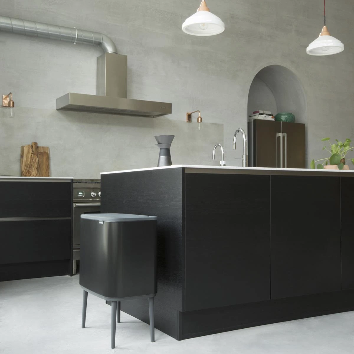 Brabantia Bo Touch Bin Afvalemmer 3 X 11 L - Zwart 13 Brabantia Bo Touch Bin Afvalemmer 3 X 11 L - Zwart - Afbeelding 11