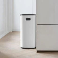 Brabantia Bo Touch Bin Afvalemmer 2 X 30 L - Wit -Brabantia 9464077