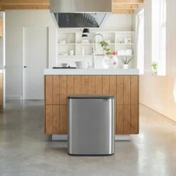 Brabantia Bo Touch Bin 2 X 30 L - Vingerafdrukvrij - Zilver -Brabantia 9464116