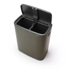 Brabantia Bo Touch Bin Afvalemmer 2 X 30 L - Platinum -Brabantia 9464119