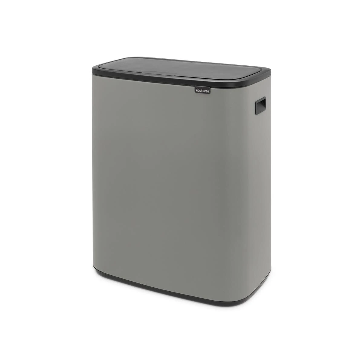 Brabantia Bo Touch Bin Afvalemmer 2 X 30 L - Mineral Concrete Grey 7 Brabantia Bo Touch Bin Afvalemmer 2 X 30 L - Mineral Concrete Grey - Afbeelding 5