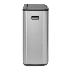 Brabantia Bo Touch Bin 2 X 30 L - Vingerafdrukvrij - Zilver -Brabantia 9464139