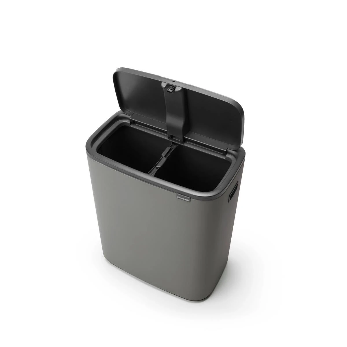 Brabantia Bo Touch Bin Afvalemmer 2 X 30 L - Mineral Concrete Grey 10 Brabantia Bo Touch Bin Afvalemmer 2 X 30 L - Mineral Concrete Grey - Afbeelding 8