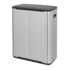 Brabantia Bo Touch Bin 2 X 30 L - Vingerafdrukvrij - Zilver -Brabantia 9464145