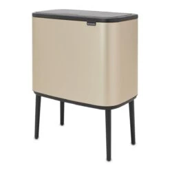 Brabantia Bo Touch Bin Afvalemmer 11 + 23 L - Metallic Gold 22 Brabantia Bo Touch Bin Afvalemmer 11 + 23 L - Metallic Gold -Brabantia 9464273