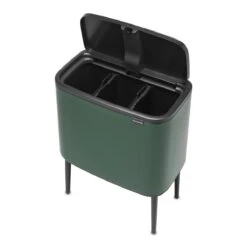 Brabantia Bo Touch Bin Afvalemmer 3 X 11 L - Pine Green -Brabantia 9464284