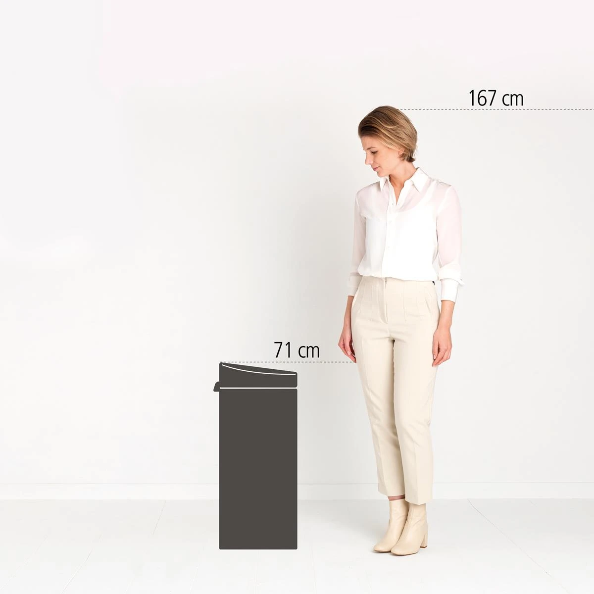 Brabantia Touch Bin New Afvalemmer 30 Liter 15 Brabantia Touch Bin New Afvalemmer 30 Liter - Afbeelding 13