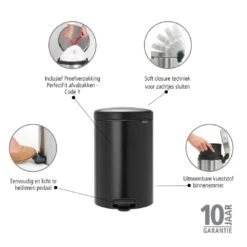 Brabantia NewIcon Pedaalemmer 20 Liter 25 Brabantia NewIcon Pedaalemmer 20 Liter -Brabantia 9470404