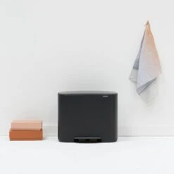 Brabantia Bo Pedaalemmer 3 X 11 L - Zwart -Brabantia 9470947