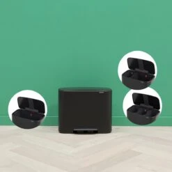 Brabantia Bo Pedaalemmer 3 X 11 L - Zwart -Brabantia 9470958