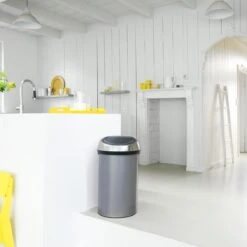 Brabantia Touch Bin Afvalemmer 60 Liter Vingerafdrukvrij -Brabantia 9472198