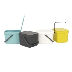 Brabantia Sort & Go Afvalemmer 6 L - Lichtblauw 35 Brabantia Sort & Go Afvalemmer 6 L - Lichtblauw -Brabantia 9472948